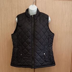 NWOT Argstar SZ L Black Puffer Vest